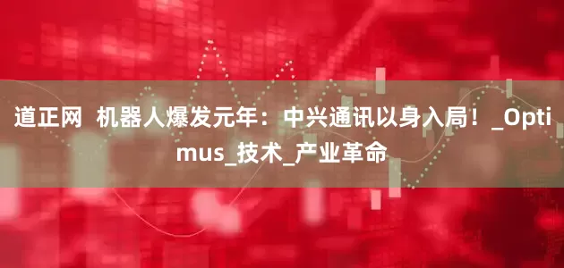 道正网  机器人爆发元年：中兴通讯以身入局！_Optimus_技术_产业革命