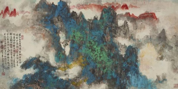 冠达配资 中国国家画院典藏山水作品欣赏